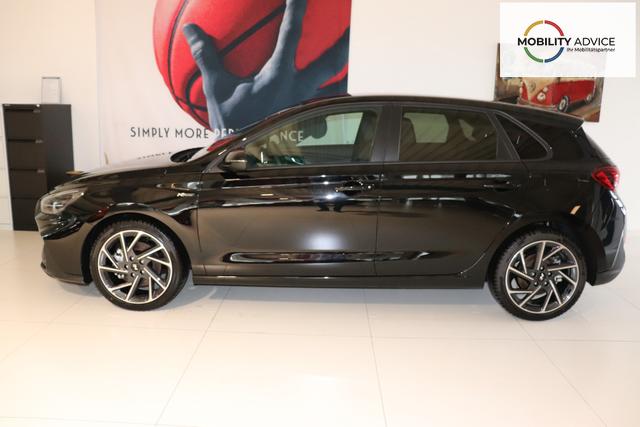 Hyundai i30 N Line 1.5 TGDi 117 kW (160 PS) Navigationssystem, DAB, Bluetooth, Android Auto, Apple CarPlay, 2-Zonen-Klimaautomatik, R&uuml;ckfahrkamera, Sitzheizung, Lenkradheizung, 18" Leichtmetallfelgen, uvm. 