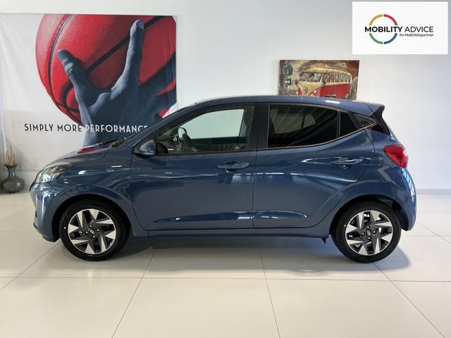 i10 GO Plus Navi 1,2 MT Vibrant Blue PearlMY2025, Beispielbilder, ggf. teilweise mit Sonderausstattung