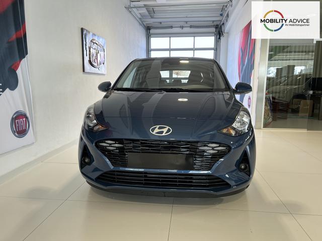 i10 GO Plus Navi 1,2 MT Vibrant Blue PearlMY2025, Beispielbilder, ggf. teilweise mit Sonderausstattung