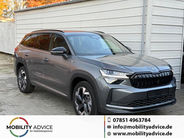 Skoda Kodiaq - Sportline 2.0 TSI DSG 4x4 7Sitzer*Standheizung*AHK*NAVI*SHZ*Matrix*360&deg;*IPA*Keyless*Canton