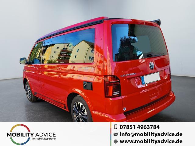 Volkswagen T6 California - Ocean 4Motion Allrad 2.0 TDI 7-Gang-DSG-Automatik 5-Jahre-Garantie Austelldach elektrisch, Digital Cockpit, Navigation