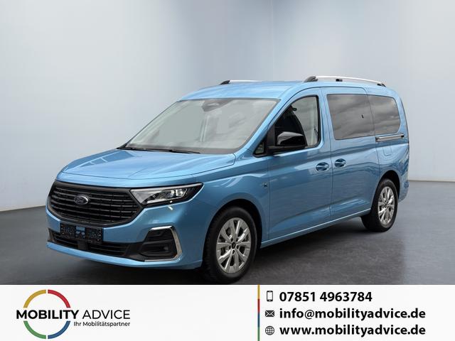 Ford Grand Tourneo - Titanium 2,0 TDCI L2 7 Sitzer 2ZKlima LED Scheinwerfer Anh&auml;ngerkupplung Sitzheizung Einparkhilfe Kamera 17 Zoll Leichtmetall ACC