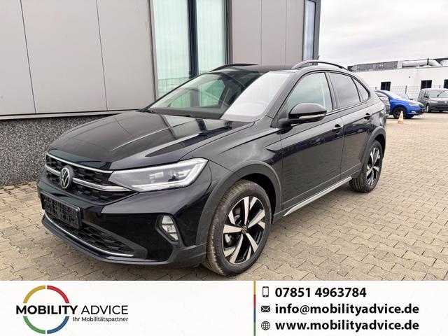 Volkswagen Taigo - LIFE 1.5 TSI 150PS DSG/AUTOMATIK, Deep-Black-Metallic, 17" Alu Aberdeen, MATRIX-LED, Sitzheizung, Climatronic, Parksensoren vorn/hinten, R&uuml;ckfahrkamera, Radio Ready2Discover + Wireless App-Connect, Keyless Access, Licht-/Sicht, Privacy-Glas, M-Lederlenkrad