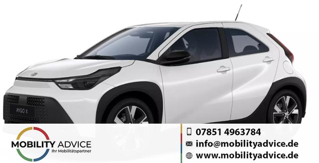 Toyota Aygo X - Play 1.5 Hybrid 115PS CVT/AUTOMATIK, 3 Jahre Garantie, 17" Alufelgen, Sitzheizung, R&uuml;ckfahrkamera, Klimaautomatik, Audiosystem 9" + Smartphone-Integration, Lederlenkrad, ACC, ZV mit Fernbedienung