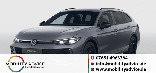 Volkswagen Passat Variant - R-Line 1.5 eTSI 150PS DSG, Metallic, 18" Alu, Leder Varenna/Massage/ergoSitze, Head-up-Display, NAVI 15", Privacy-Glas, Elektr. Heckklappe, 3Z-Climatronic, IQ LIGHT MATRIX, Sitzheizung, Sport-M-Lederlenkrad beheizt, ACC, Alarm, Park Assist, PDC, R-Kamera, Keyles