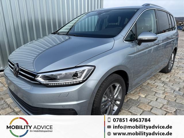 Volkswagen Touran - Comfort Plus Edition 1.5 TSI EVO2 110kW/150PS 7DSG 7-Sitzer-el. AHK inkl. TrailerAssist-Navi-LED-Kessy-R&uuml;ckfahrkamera-Parklenkassist-el.Heckklappe-ACC-3-Zonen Klimaautomatik-Winterpaket-Chrompaket-17''Alu-sofort verf&uuml;gbar