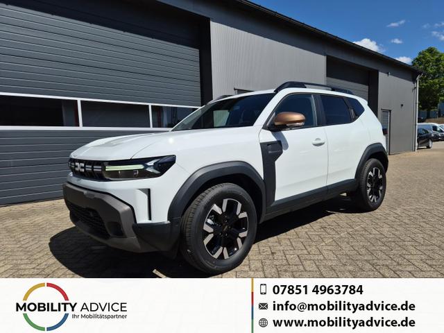 Dacia Duster - Extreme Hybrid 140PS Automatik 1.6 SCE Sitzheizung Klimaautomatik 4x Kamera elektr.Parkbremse Teil-Leder Bluetooth Apple Carplay Android Auto PDC v+h 2xKeyless 17-LM