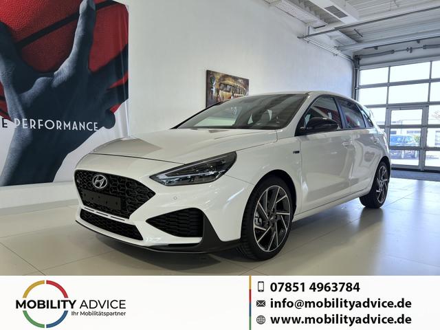 Hyundai i30 - N Line 1.5 TGDi 117 kW (160 PS) Navigationssystem, DAB, Bluetooth, Android Auto, Apple CarPlay, 2-Zonen-Klimaautomatik, R&uuml;ckfahrkamera, Sitzheizung, Lenkradheizung, 18" Leichtmetallfelgen, uvm.