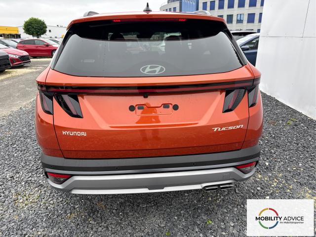 Hyundai / TUCSON / Orange / / / MHEV DCT ACC SHZ 360 MATRIX KRELL 