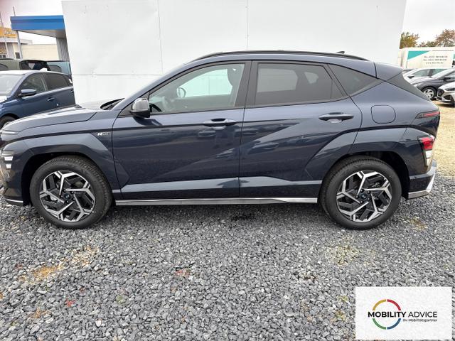 Hyundai / KONA / Blau / / / 1.6 4WD T-GDi DCT N-LINE SHZ NAVI ACC RFK