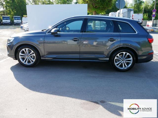 Audi Q7 S line 45 TDI*4X4*AHK*LED*7-SITZE*20 ZOLL*PANO*KAMERA*NAVI*LUFTFEDRUNG 