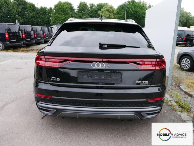 Audi Q8 S-LINE 50 TDI QUATTRO TIPTRONIC * 22 ZOLL LEDER AHK ADAPTIVE AIR SUSPENSION SPORT NAVI MMI TOUCH 