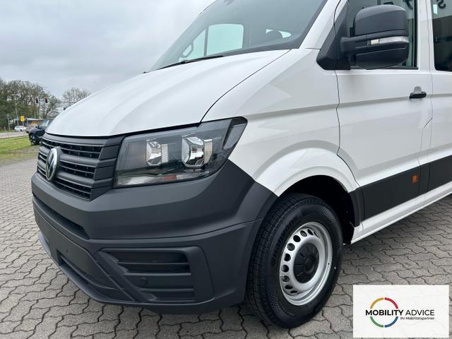 Volkswagen / Crafter Pritsche DoKa / Wei&szlig; / / / 35 2.0 TDI MR DSG / 5 J. Garantie