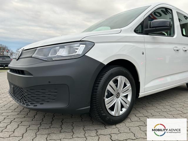 Volkswagen / Caddy / Wei&szlig; / / / 1.5 TSI DSG / AHK App-Connect
