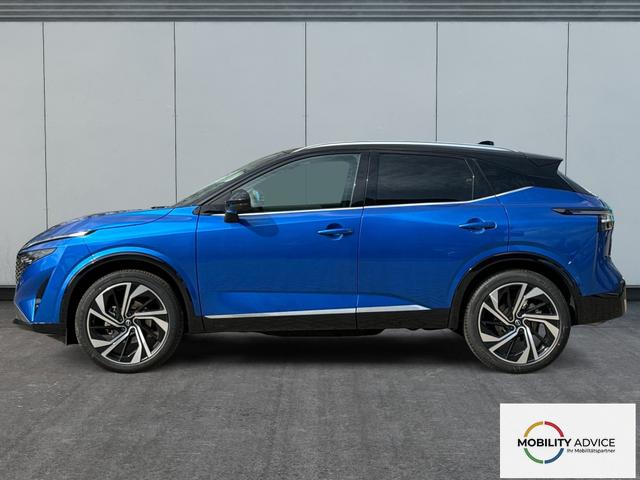Nissan / Qashqai / Blau / / / FACELIFT+PANO+360&deg;KAMERA+PDC+EL.HECKKL. 