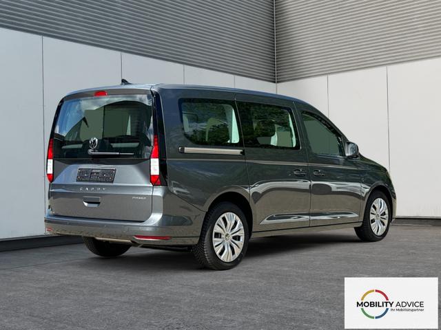 Volkswagen / Caddy Maxi / Grau / / / F&Ouml;RDERF&Auml;HIG+KAMERA+ACC+SHZ+KLIMA+APP-CONNECT+GJR+PDC