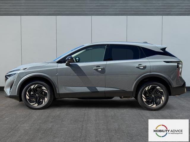Nissan / Qashqai / Grau / / / EL.HECKKL+HEAD-UP+KAMERA+ACC+PDC+SHZ+LED , Beispielbilder, ggf. teilweise mit Sonderausstattung