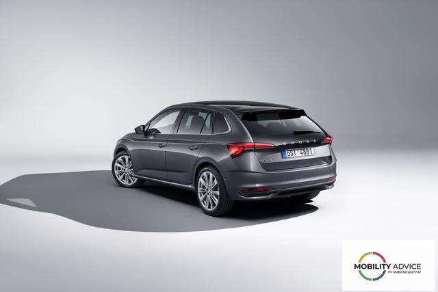Skoda Scala Selection 1,0 TSI LED 2ZKlima PDC 5J Garantie Tempomat Alu Felgen SmartLink Sitzheizung Multi Lederlenkrad Bluetooth 