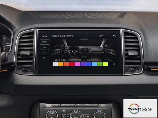 Skoda Karoq Extra 2,0 TDI 2ZoKlima Kamera 2x Einparkhilfe Alu Felgen 5J Garantie Sitzheizung LED Scheinwerfer ACC 