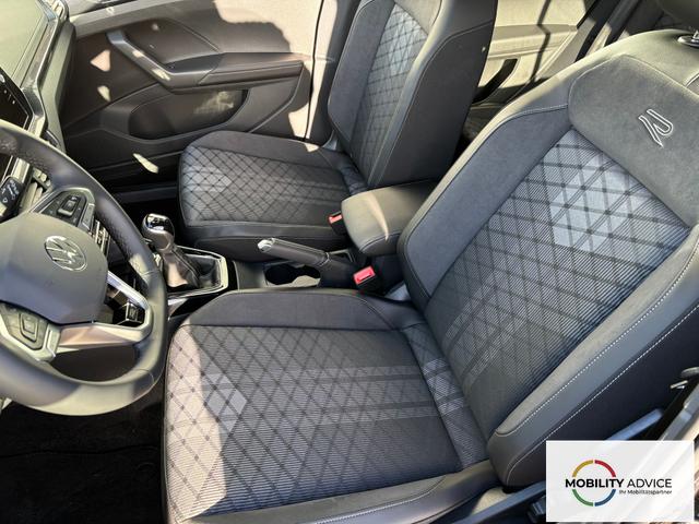Volkswagen T-Cross R-Line Limited 1.0 TSI 115PS DSG, Rauch-Grau-Metallic, 5 JAHRE GARANTIE, ANH&Auml;NGERKUPPLUNG, CLIMATRONIC, SITZHEIZUNG, 18" Alu, MATRIX-LED, Adaptiver Tempomat ACC, Parksensoren, R&uuml;ckfahrkamera, Keyless, Abgedunkelte Scheiben, Radio "Ready2Discover" + App-Connect 