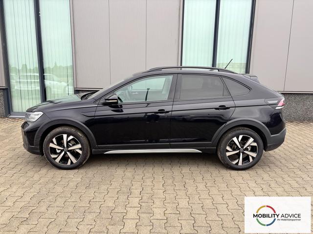 Volkswagen Taigo LIFE 1.5 TSI 150PS DSG/AUTOMATIK, Deep-Black-Metallic, 17" Alu Aberdeen, MATRIX-LED, Sitzheizung, Climatronic, Parksensoren vorn/hinten, R&uuml;ckfahrkamera, Radio Ready2Discover + Wireless App-Connect, Keyless Access, Licht-/Sicht, Privacy-Glas, M-Lederlenkrad 