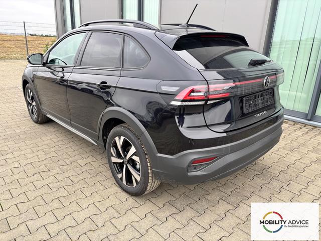 Volkswagen Taigo LIFE 1.5 TSI 150PS DSG/AUTOMATIK, Deep-Black-Metallic, 17" Alu Aberdeen, MATRIX-LED, Sitzheizung, Climatronic, Parksensoren vorn/hinten, R&uuml;ckfahrkamera, Radio Ready2Discover + Wireless App-Connect, Keyless Access, Licht-/Sicht, Privacy-Glas, M-Lederlenkrad 