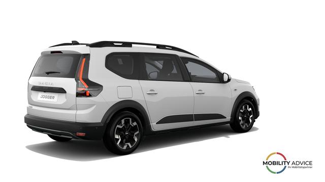 Dacia Jogger Journey 1.8 hybrid 155 (Benzin/Elektro) AUTOMATIK, 7-SITZPL&Auml;TZE, 3J Garantie, 16" Alu, MEDIA NAV 10", WINTER-PAKET, Klimaautomatik, HandsFree, Toter-Winkel-Warner, Parksensoren v/h, Multiview-Kamera, Abgedunkelte Scheiben, Lederlenkrad, NSW, Armlehne, Tempomat 