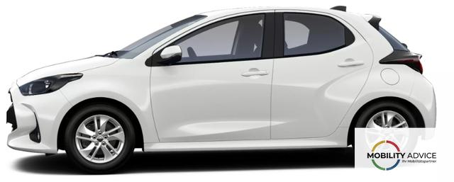 Toyota Yaris Active 1.5 Hybrid 115PS CVT/AUTOMATIK, 3J. Garantie, 15" Alufelgen, Klimaautomatik, Sitzheizung, Lederlenkrad beheizt, R&uuml;ckfahrkamera, ACC, Radio 9" + Smartphone-Integration, Armlehne, ZV mit Fernbedienung 