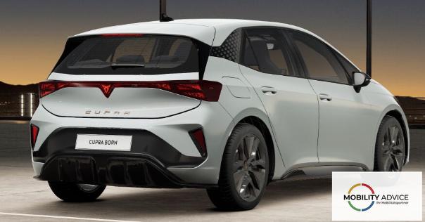 Cupra Born VZ NEUWAGEN OHNE TAGESZULASSUNG (BAFA-F&Auml;HIG)5 Jahre Garantie, 20" Alu, MATRIX-LED, 2-Zonen-Climatronic, DCC-D&auml;mpferregelung, Keyless, Alarm, Parksensoren vo/hi, Kamera, ACC Tempomat, Media System 12,9" + Full-Link, Vorbereitung AHK, Privacy-Glas, Sitzheizu 