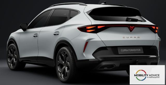Cupra Formentor Basis 1.5 eTSI 150PS DSG (AUTOMATIK), ANH&Auml;NGERKUPPLUNG, KESSY, ALARM, R&Uuml;CKFAHRKAMERA, ELEKTR. HECKKLAPPE, 18" Alu, Sitzheizung, M-Lederlenkrad beheizt, 3-Zonen-Climatronic, Parksensoren vorne/hinten, ACC-Tempomat, Digitales Cockpit 10", Radio 12,9"+Full-Link 