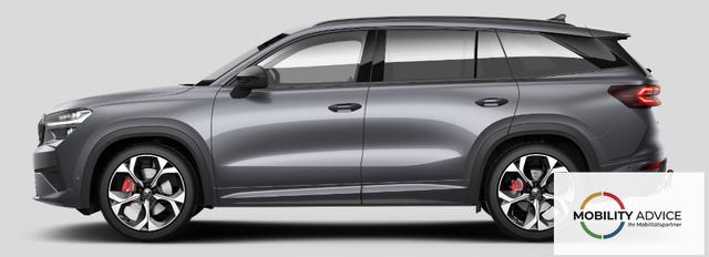Skoda Kodiaq RS 2.0 TSI 265PS 4x4 DSG, 5J GARANTIE, STANDHEIZUNG, PANORMADACH, HEAD-UP, 20"Alu, ANH&Auml;NGERKUPPLUNG, NAVI, DCC PLUS, CANTON SOUND, BEH. FRONTSCHEIBE, MATRIX-LED, KESSY, Alarm, ELEK. HECKKLAPPE, SHZ v/h, Privacy-Glas, ACC, PDC AREA VIEW, 3Z-Climatronic 