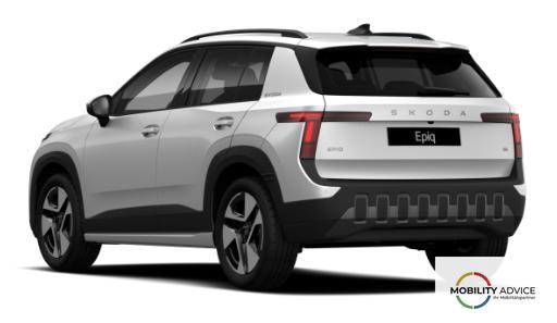 Skoda Epiq Essence 55, 211PS 55 kWh, 5 Jahre Garantie (8J auf Batterie), Climatronic, Infotainment 13,1" + Smartlink, Parksensoren hinten, ACC, Side Assist, M-Lederlenkrad, Dachreling 