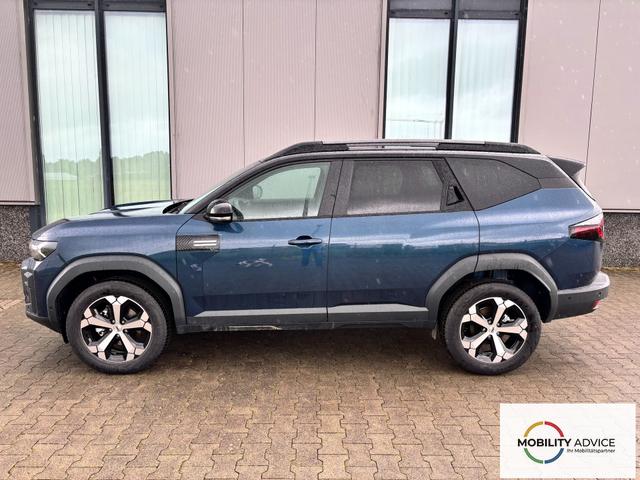 Dacia Bigster Journey FULL-HYBRID 155 (Benzin+Elektro), BLAU-METALLIC/DACH SCHWARZ, BEHEIZTE FRONTSCHEIBE, SITZHEIZUNG, LENRADKRADHEIZUNG, TOTER-WINKEL-ASSISTENT, PARKSENSOREN VORN/HINTEN, MULTIVIEW-KAMERA, 18" ALUFELGEN, PRIVACY-GLAS, NAVIGATION, ELEKTR. HECKKLAPPE, ACC 