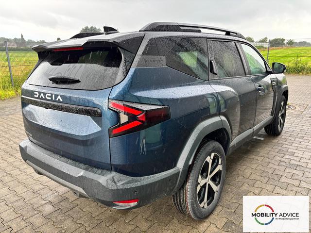 Dacia Bigster Journey FULL-HYBRID 155 (Benzin+Elektro), BLAU-METALLIC/DACH SCHWARZ, BEHEIZTE FRONTSCHEIBE, SITZHEIZUNG, LENRADKRADHEIZUNG, TOTER-WINKEL-ASSISTENT, PARKSENSOREN VORN/HINTEN, MULTIVIEW-KAMERA, 18" ALUFELGEN, PRIVACY-GLAS, NAVIGATION, ELEKTR. HECKKLAPPE, ACC 