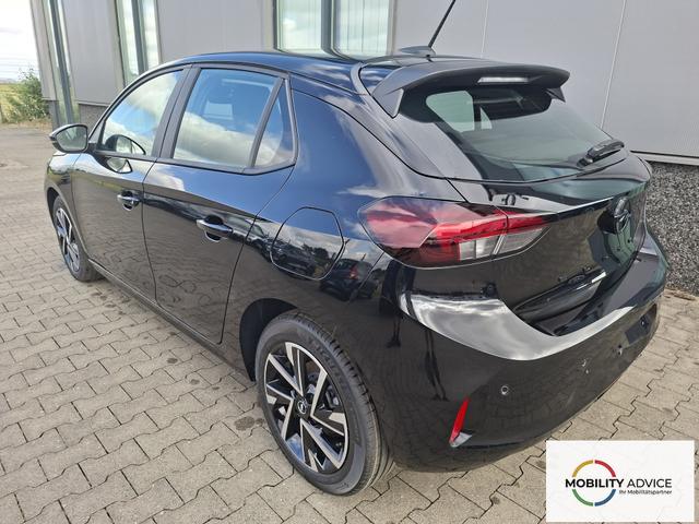 Opel Corsa (ca. 37% Preisvorteil) 1.2 Turbo 100PS "EDITION", Schwarz-Metallic, 16" Alufelgen, Sitzheizung, Lederlenkrad beheizt, Parksensoren hinten, Klimaanlage, Radio AndroidAuto/Apple CarPlay, Tempomat, ZV mit Fernbedienung 