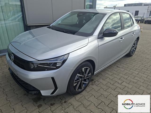 Opel Corsa (ca. 37% Preisvorteil) 1.2 Turbo 100PS "EDITION", Silber-Metallic, 16" Alufelgen, Sitzheizung, Lederlenkrad beheizt, Parksensoren hinten, Klimaanlage, Radio AndroidAuto/Apple CarPlay, Tempomat, ZV mit Fernbedienung 
