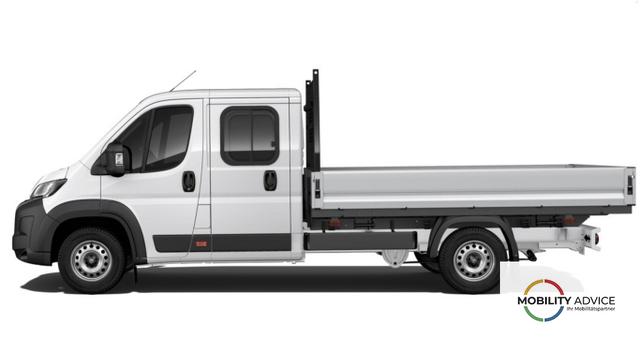 Peugeot Boxer Pritsche DoKa 435 AT L4 AHK CarP Kam Visib 