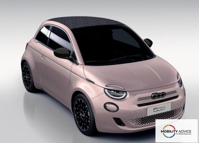Fiat 500C 500 Cabrio La Prima Nav Keyl SHZ 17Z Kam LED Car 