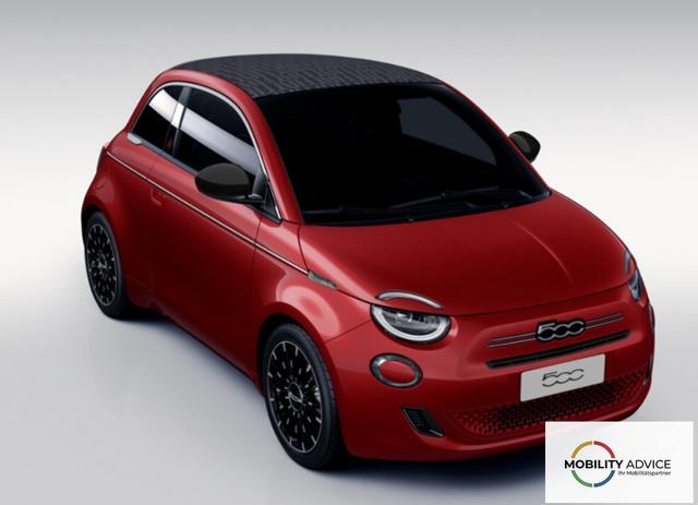 Fiat 500C 500 Cabrio La Prima Nav Keyl SHZ 17Z Kam LED Car 