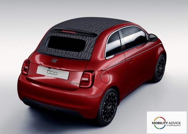 Fiat 500C 500 Cabrio La Prima Nav Keyl SHZ 17Z Kam LED Car 