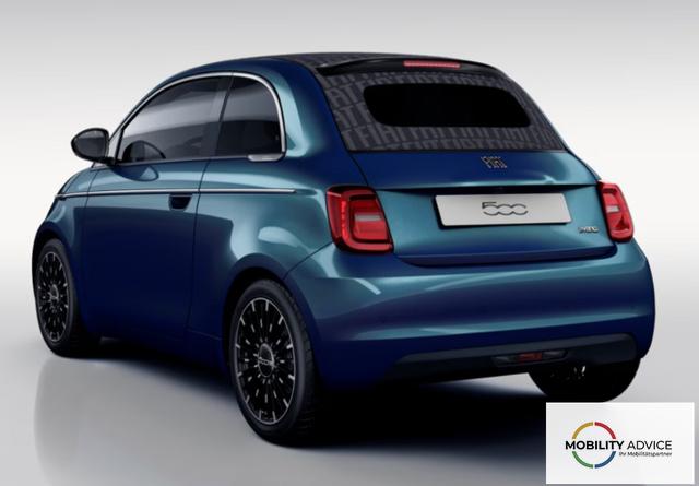 Fiat 500C 500 Cabrio La Prima Nav Keyl SHZ 17Z Kam LED Car 