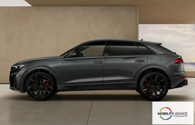Audi Q8 S line TFSI e 2xS 23Z Laser Pano Tour Leder HUD 