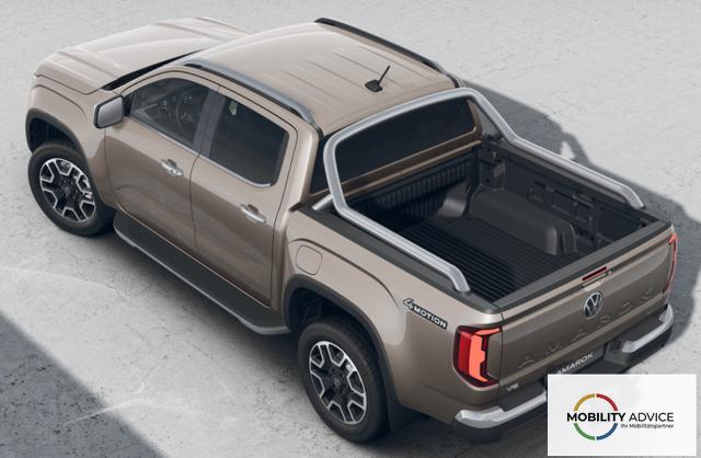 Volkswagen Amarok Aventura AHK Rollcover Chrom Matrix Leder 