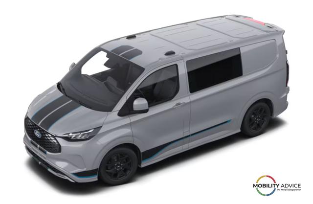 Ford E-Transit Custom Sport DCiV 71kWh L1 ACC Kam360 