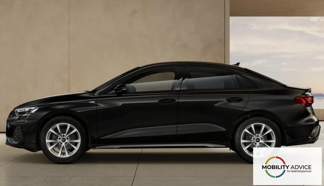 Audi A3 S line Lim tronic Nav KlimaP LED+ PrivG Kam 