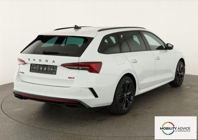 Skoda Octavia Combi 2.0 TSI 195 kW RS DSG, Pano, Standheizung, AHK, Navi, Matrix, Canton, Side, Winter, 5 J.-Garantie 