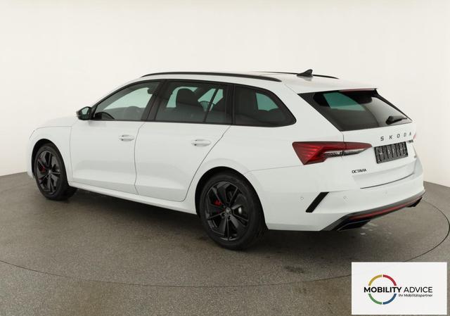 Skoda Octavia Combi 2.0 TSI 195 kW RS DSG, Pano, Standheizung, AHK, Navi, Matrix, Canton, Side, Winter, 5 J.-Garantie 
