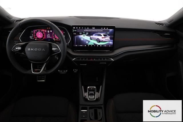 Skoda Octavia Combi 2.0 TSI 195 kW RS DSG, Pano, Standheizung, AHK, Navi, Matrix, Canton, Side, Winter, 5 J.-Garantie 