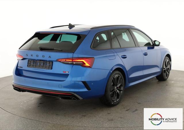 Skoda Octavia Combi 2.0 TSI 195 kW RS DSG, Pano, Standheizung, AHK, Navi, Matrix, Canton, Side, Winter, 5 J.-Garantie 