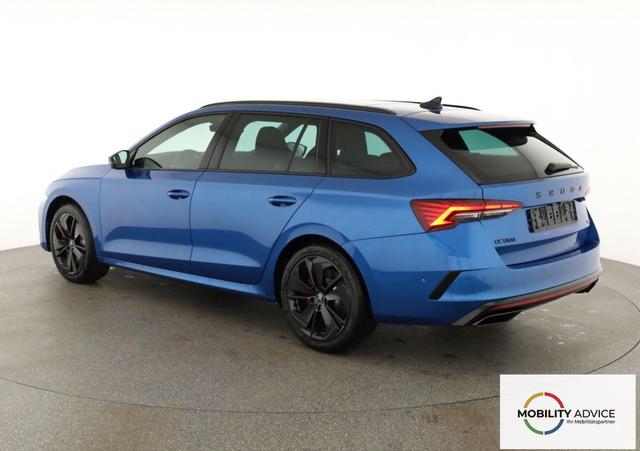 Skoda Octavia Combi 2.0 TSI 195 kW RS DSG, Pano, Standheizung, AHK, Navi, Matrix, Canton, Side, Winter, 5 J.-Garantie 